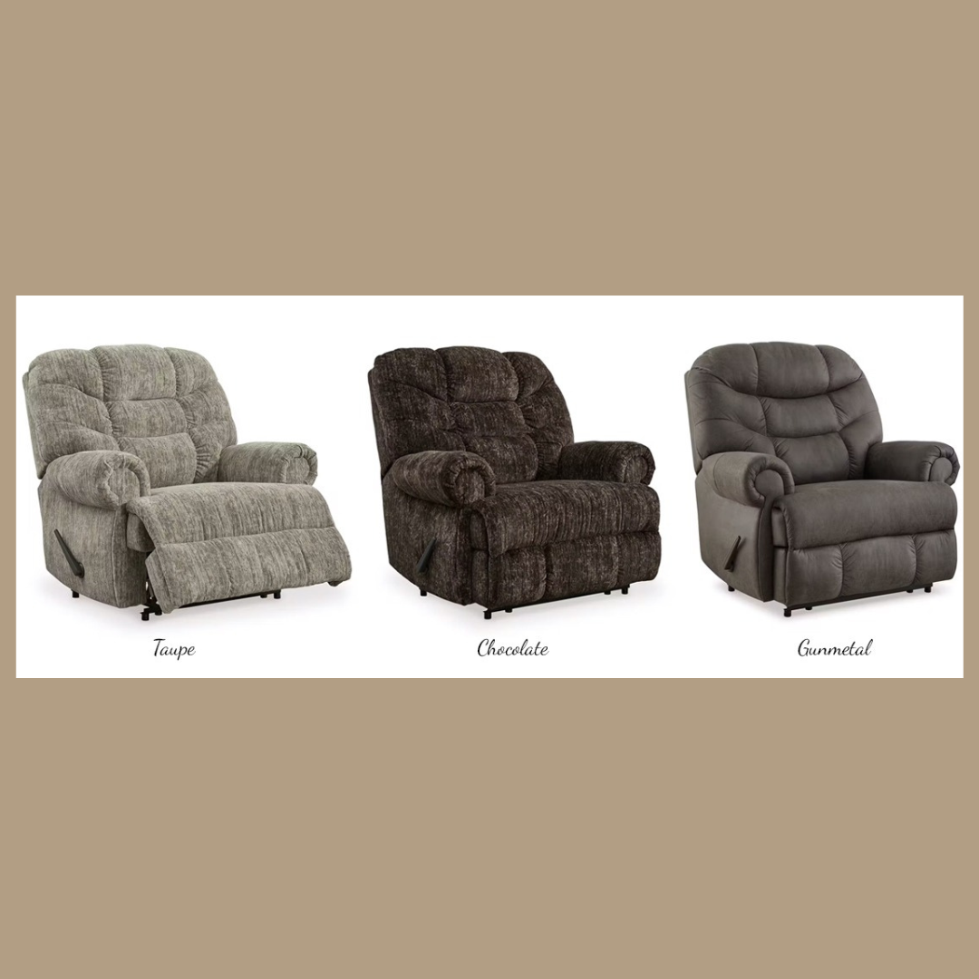 Big Man Recliner Gunmetal