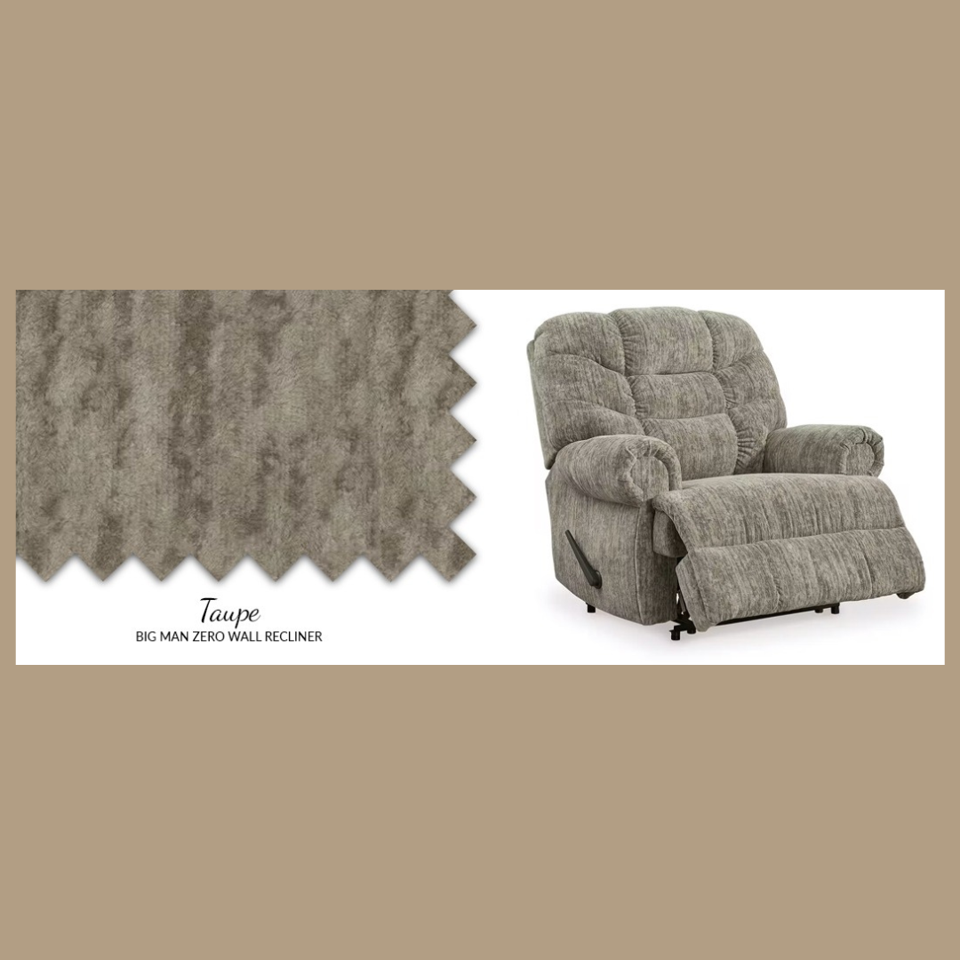 Big Man Recliner Gunmetal