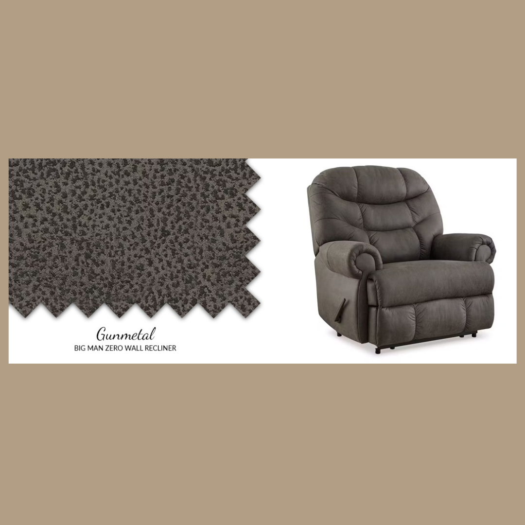 Big Man Recliner Gunmetal