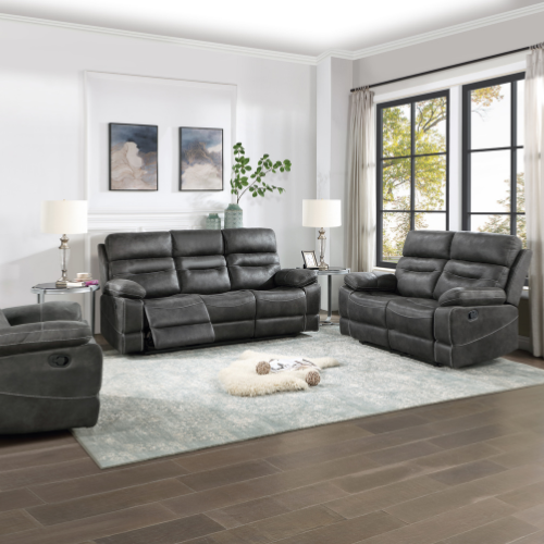 Rudger 3 piece living room reclining