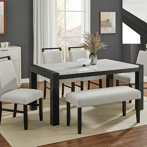 Jules Faux Marble Dining Collection