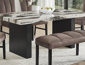 Vega Faux Marble Dining Collection