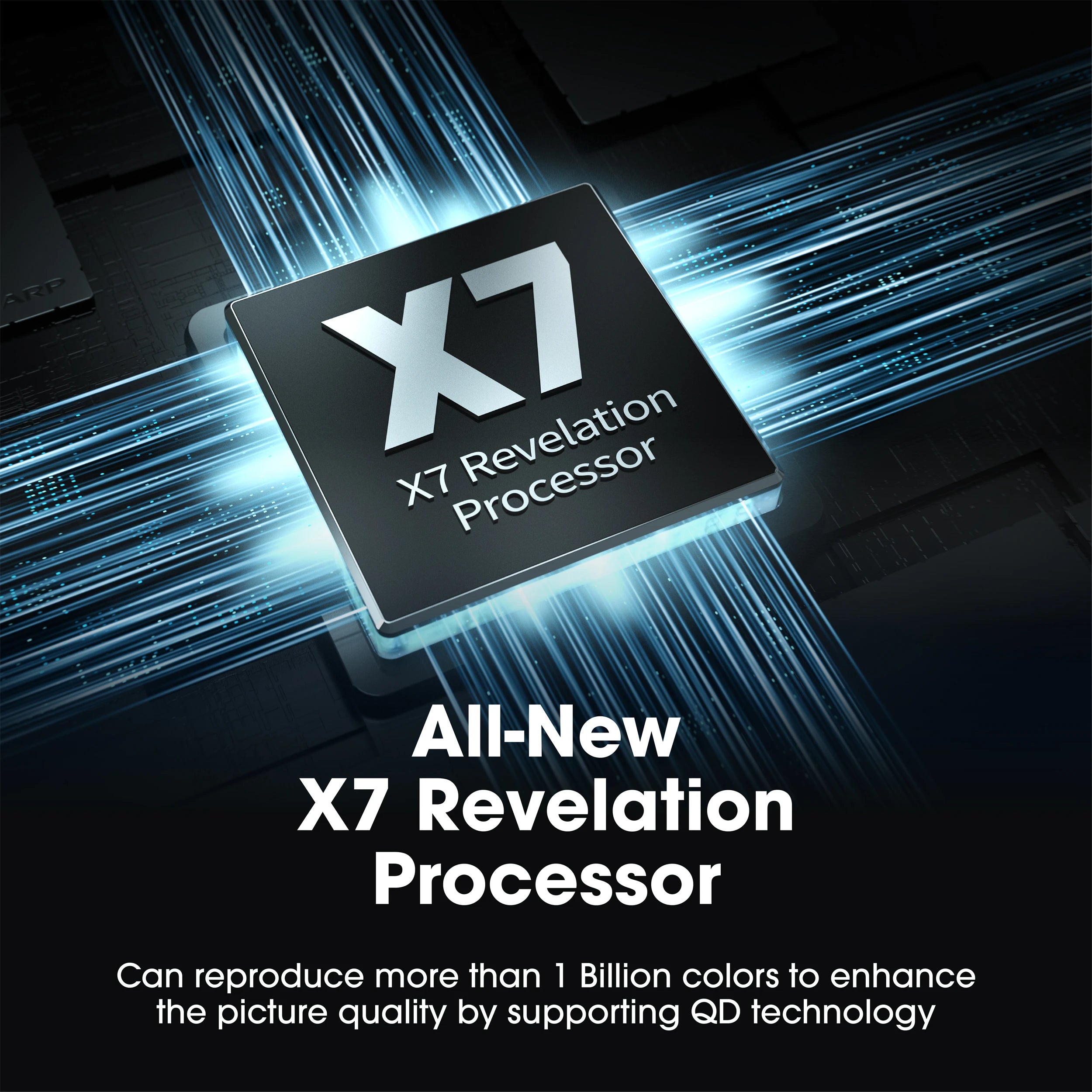 Sharp AQUOS QLED 4K Ultra HD TV with X7 Revelation Processor 13