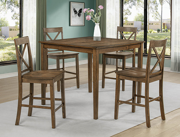 Theodore 5 Piece Counter Height Dining Set