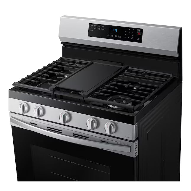 NX60A6511SS Gas Free Standing Range 5