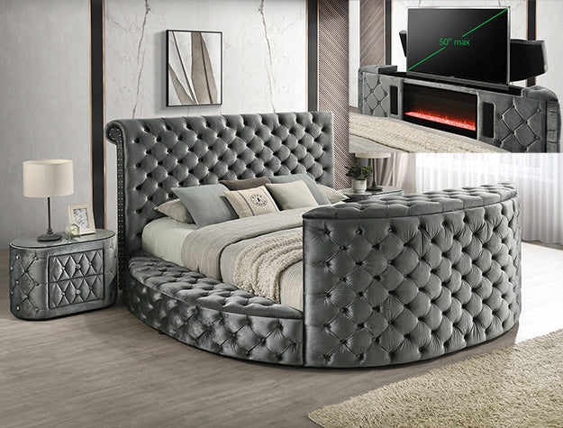 Voltare Fire Place and TV Lift Bedroom Collection 6