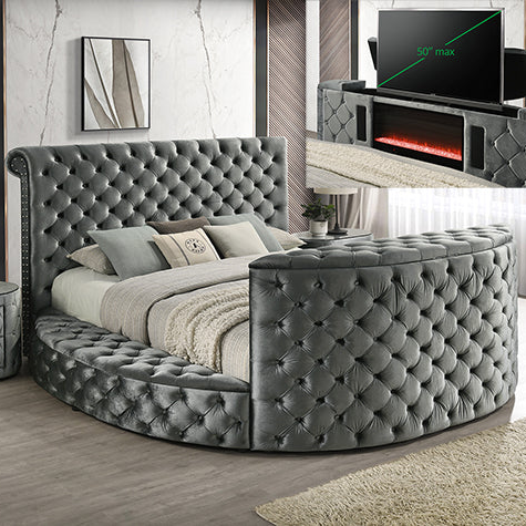 Voltare Fire Place and TV Lift Bedroom Collection
