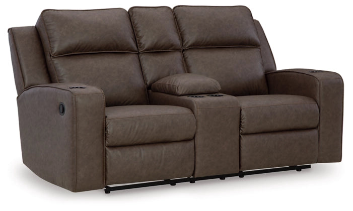 Lavenhorne Loveseat recliner with console