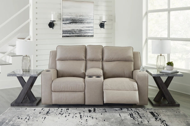 Lavenhorne Loveseat recliner with console