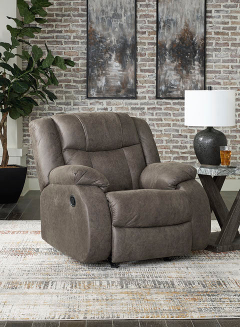 Gunmetal Recliner