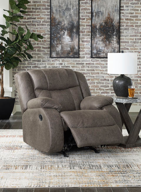 Gunmetal Recliner