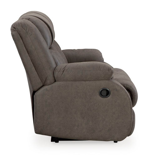 Gunmetal Reclining Loveseat