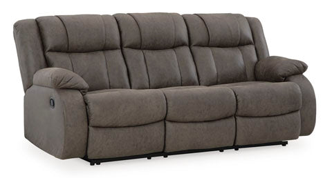 Gunmetal Reclining Sofa