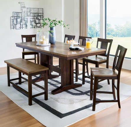 Rylandeen Counter Height Dining Table Set 7