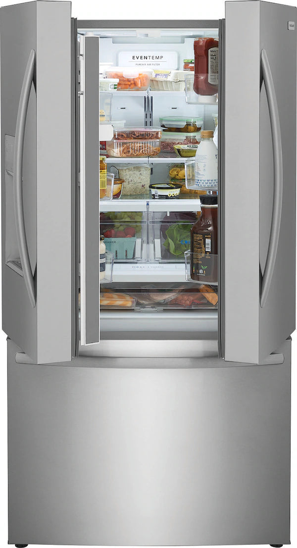Frigidaire Standard-Depth 27.8-cu ft 3 -Door 36-in Wide French Door Refrigerator with Ice Maker with Water and Ice Dispenser ( Stainless Steel ) ENERGY STAR Certified 5