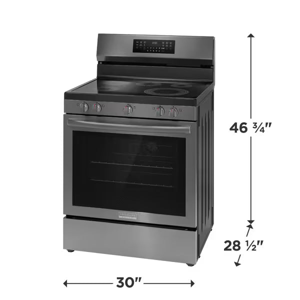 Frigidaire Gallery 30" Electric Range, Stainless Steel FRGCRE3060BF 4