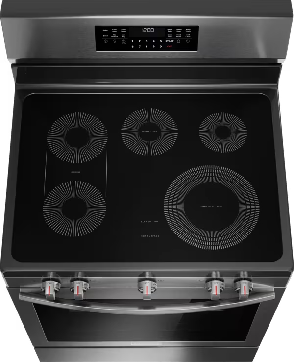 Frigidaire Gallery 30" Electric Range, Stainless Steel FRGCRE3060BF 3