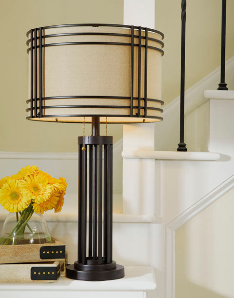 Hanswell Metal Table Lamp (1/CN) 2