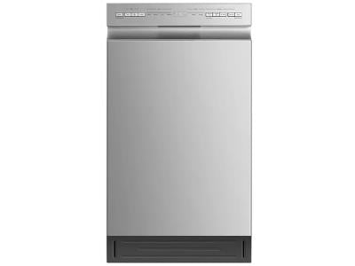 Midea MDF18A1AST 18" Front Control Built-In Dishwasher – Stainless Steel