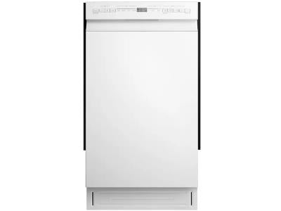 Midea MDF18A1AWW 18" Front Control Built-In Dishwasher – White