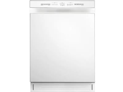 Midea MDF24P1BWW 24" Front Control Built-In Dishwasher – White