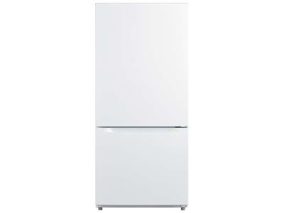 Midea MRB19B7AWW – 18.7 Cu. Ft. Garage-Ready Bottom Freezer Refrigerator – White