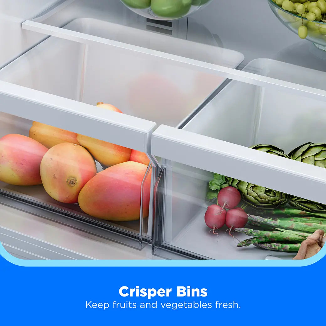 Midea MRF18B4AST – 18.4 Cu. Ft. French Door Refrigerator – Stainless Steel 8