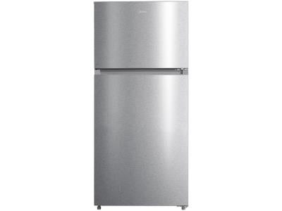 Midea MRT14D2BST – 14 Cu. Ft. Garage-Ready Top Freezer Refrigerator – Stainless Steel
