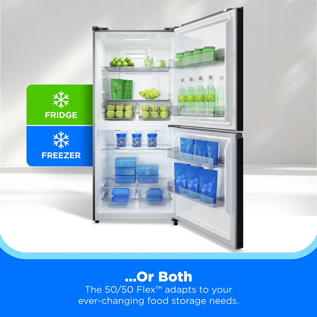 Midea MRU21C7BWW – 20 Cu. Ft. 50/50 Flex™ 3-Way Convertible Refrigerator / Freezer (White)