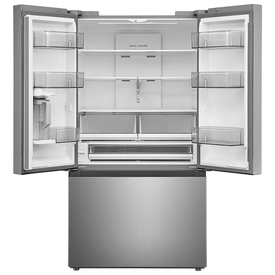 Midea MRF27I6BST – 26.5 Cu. Ft. Counter-Depth PLUS™ French Door Refrigerator with AutoFill Water Pitcher – Stainless Steel