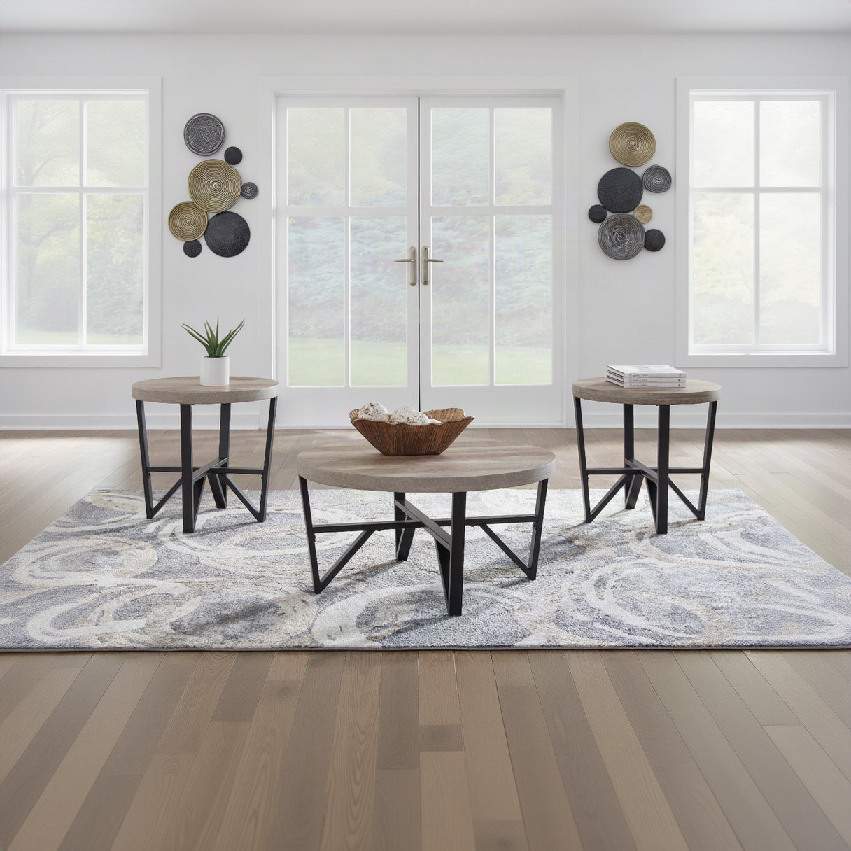 Deanlee Occasional Table Set 1