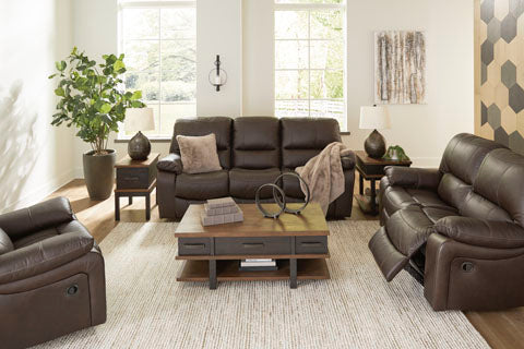 Leesworth Reclining Leather Collection