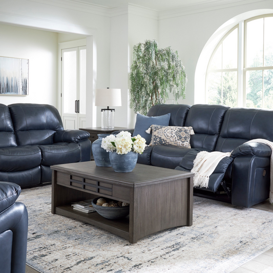 Leesworth Reclining Leather Collection