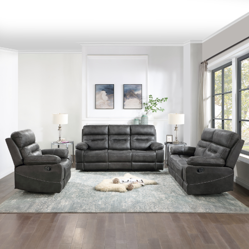 Rudger 3 piece living room reclining