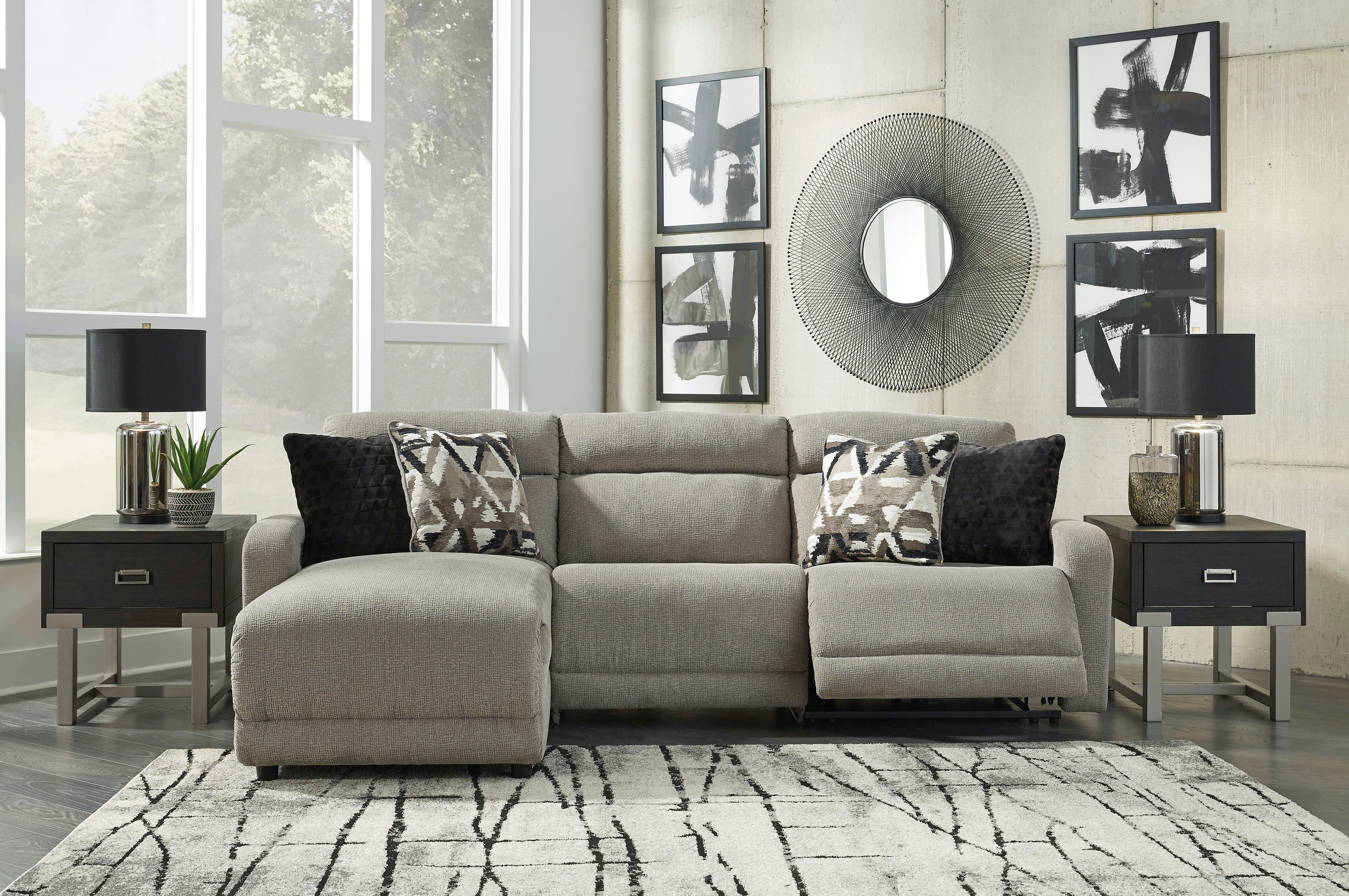 Colleyville 3-Piece Power Reclining Sectional with Chaise 3