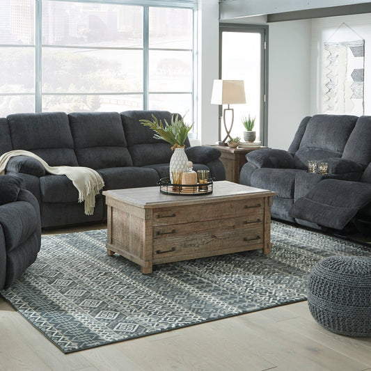 Draycoll Reclining set power or manual