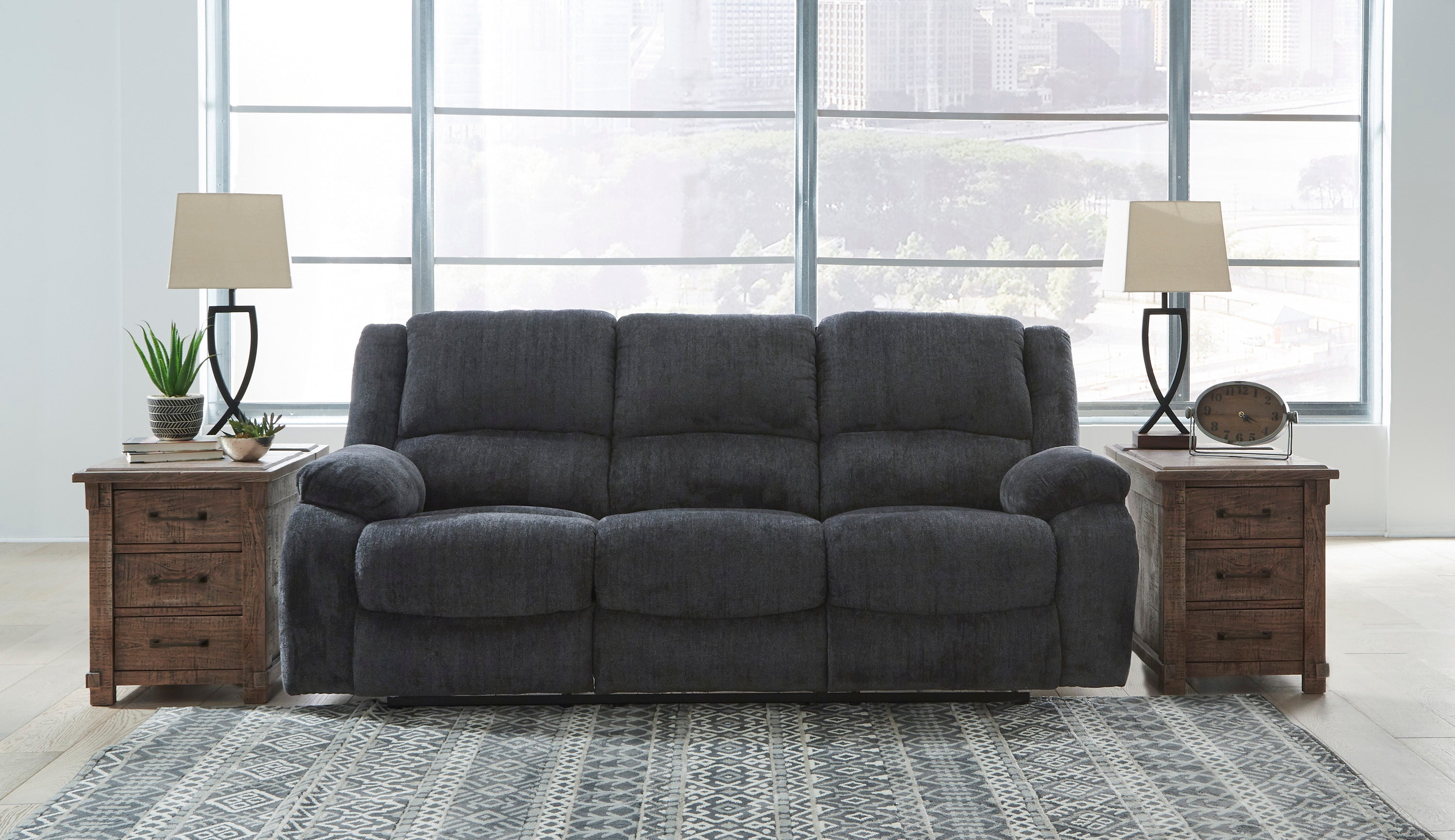 Draycoll Reclining set power or manual