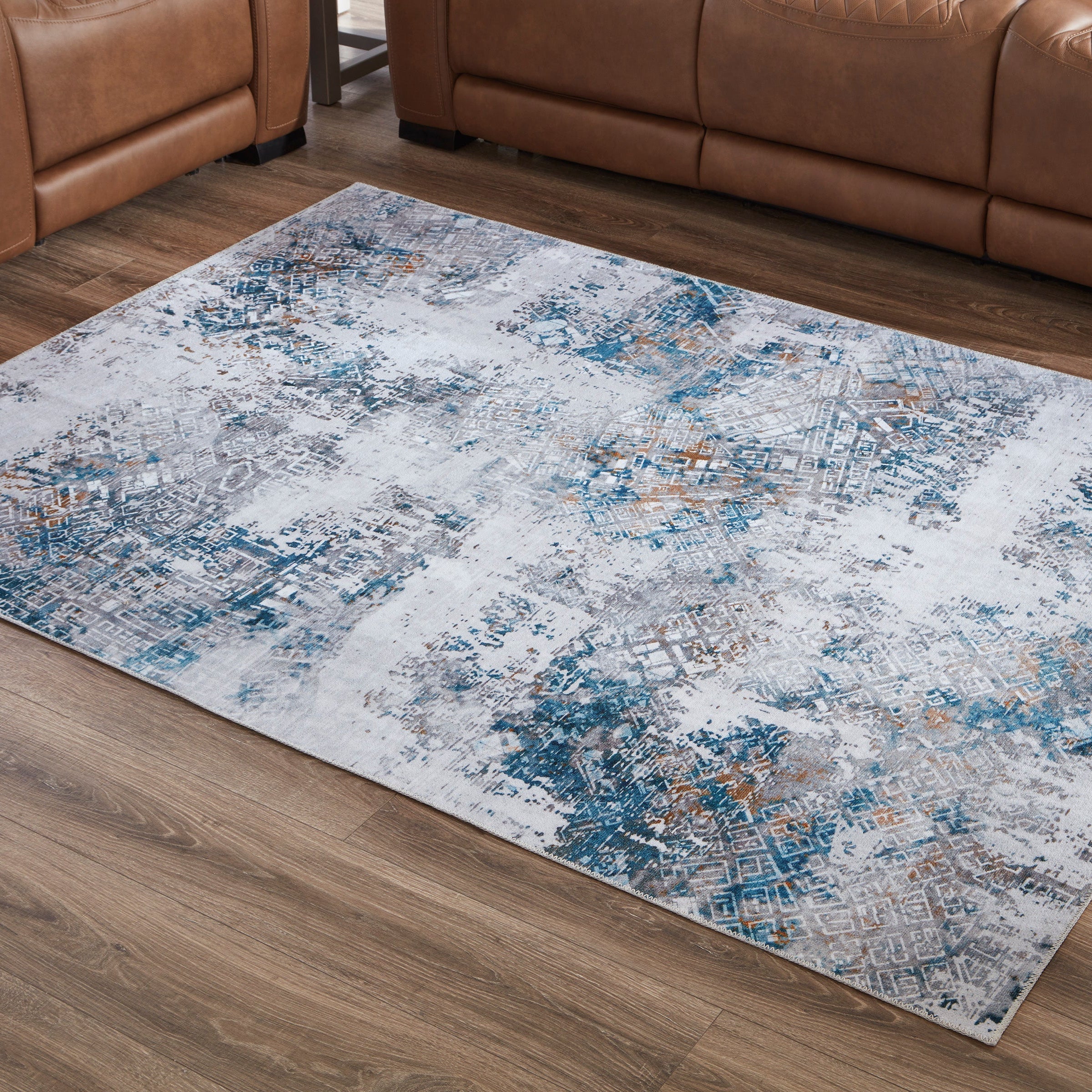 Garyard Washable Medium Rug 1