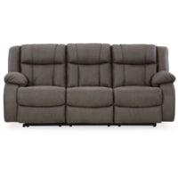 Gunmetal Reclining Sofa