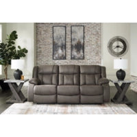 Gunmetal Reclining Sofa