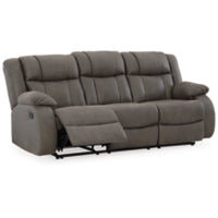 Gunmetal Reclining Sofa