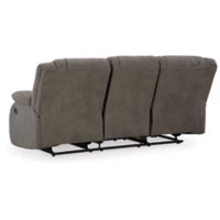 Gunmetal Reclining Sofa