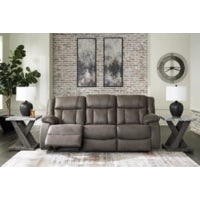 Gunmetal Reclining Sofa