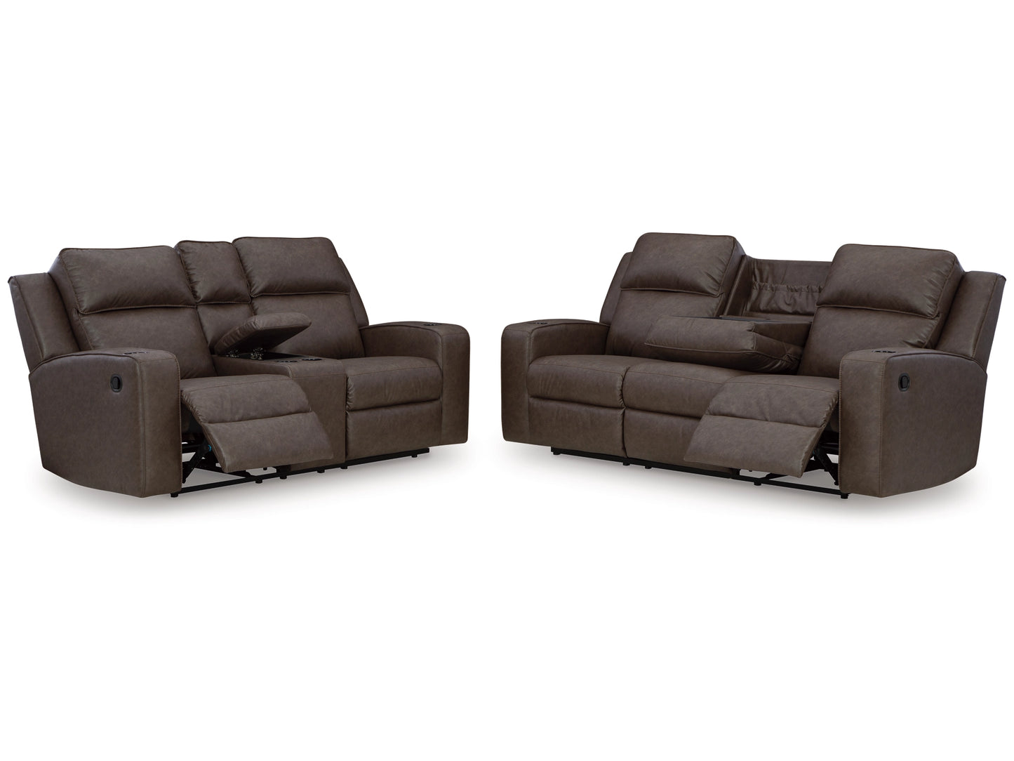 Lavenhorne Reclining Sofa with drop down