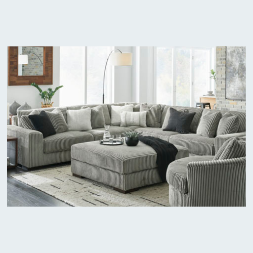 Lindyn 5 piece Sectional RAF Chaise