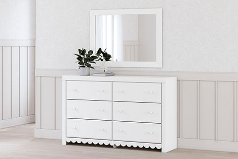 Mollviney 6 drawer dresser