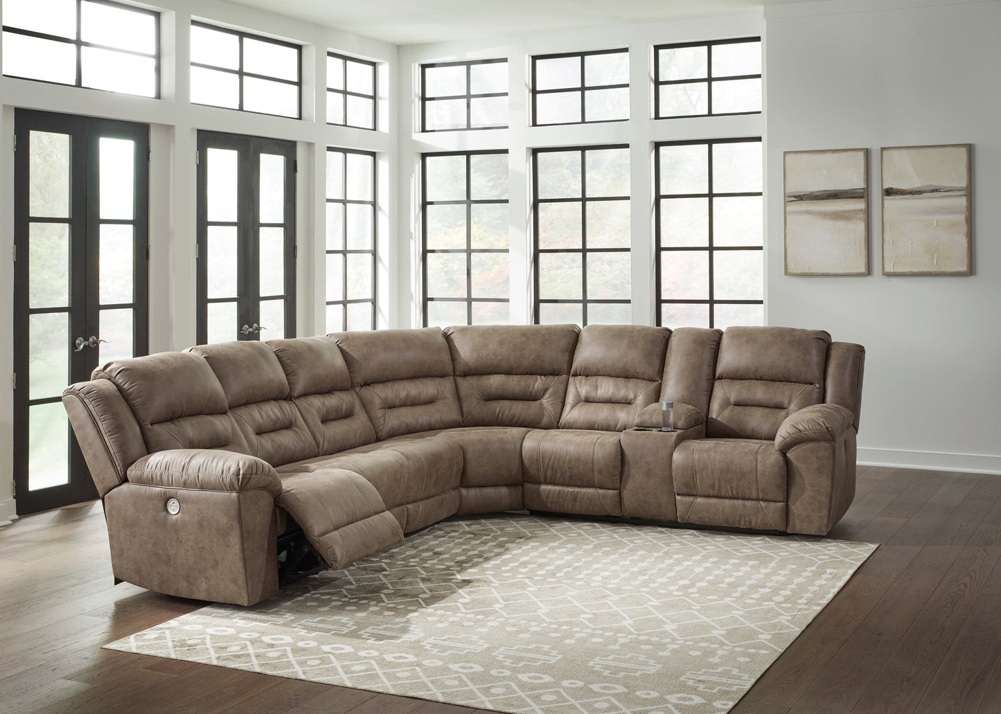 Ravenel 3 piece sectional Power RAF