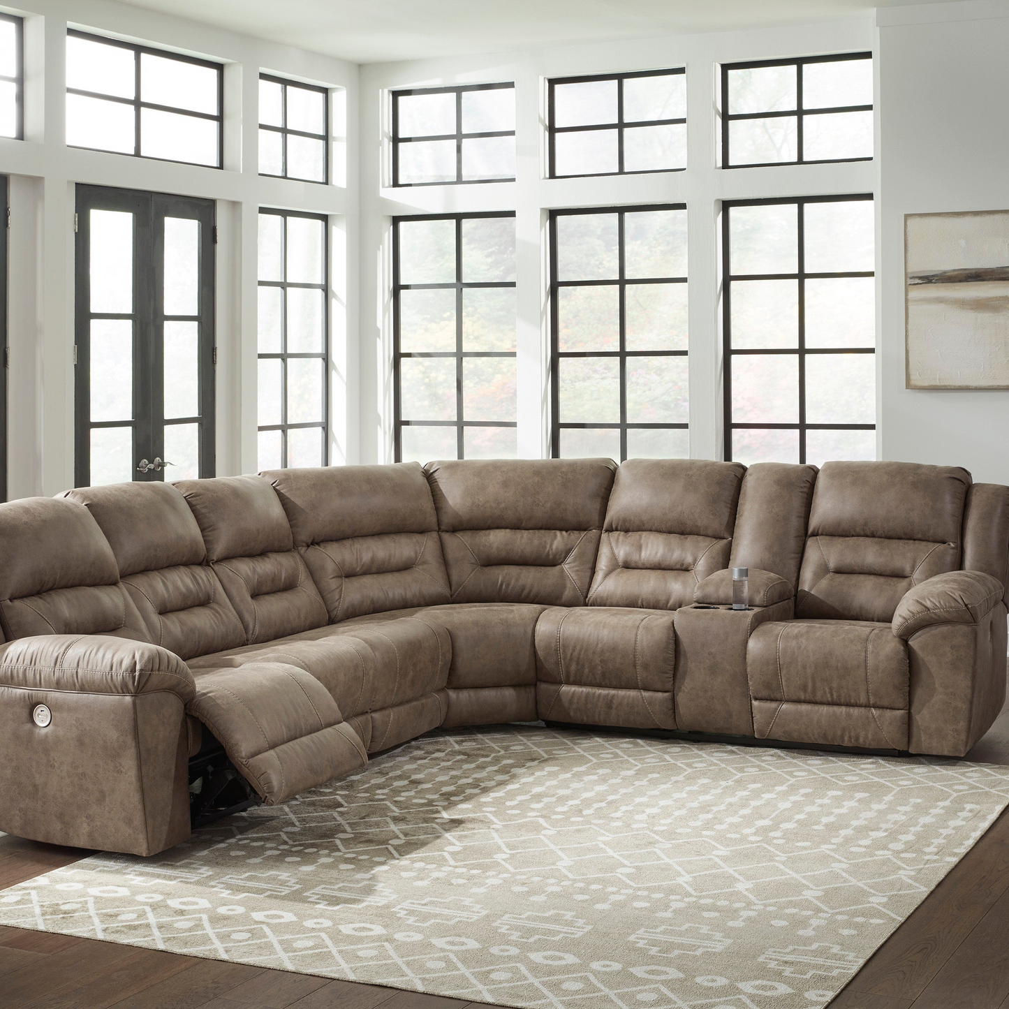 Ravenel 3 piece sectional Power RAF