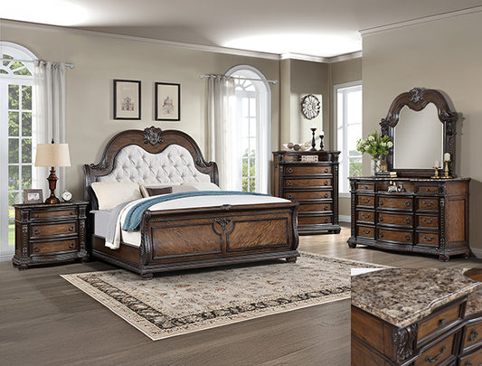 Stanley Coffee Brown Bedrrom Collection