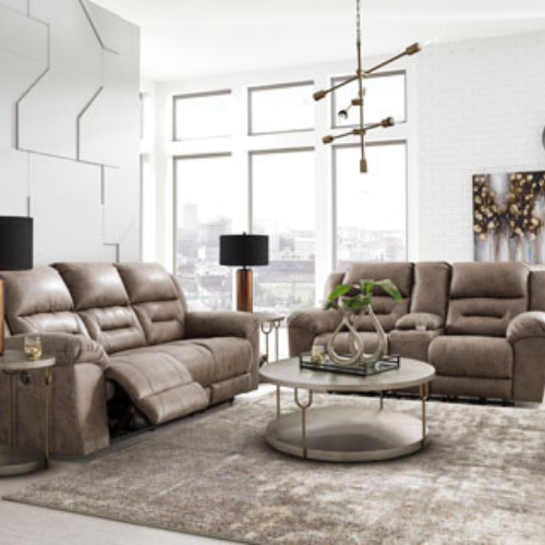 Stoneland Reclining set power or manual 24